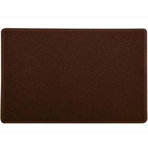 ALFOMBRA FELPUDO TAPETE VINIL SILVER MARRON 10mm 60 X 40