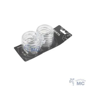 ARGOLLA BAÑO PLASTICO PP TANSLUCIDA 5CM (PFW)