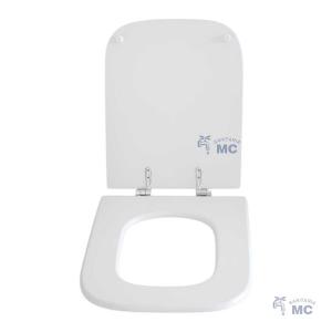 ASIENTO TAPA INODORO MDF H. METAL BÁLTICO [BLANCO] ML (PFW)