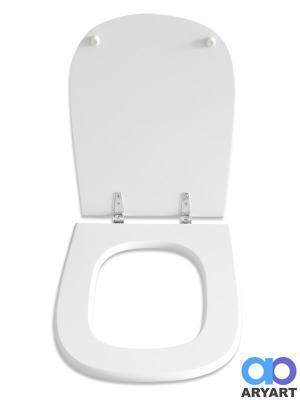 ASIENTO INOD.MDF H.MET.CUAD Hueso ML