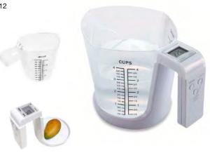 BALANZA DE COCINA DIGITAL C/JARRA MEDIDORA