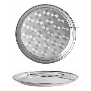 BANDEJA REDONDA 30cm ACERO INOX