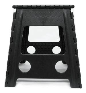 BANQUETA PLEGABLE 29X22X32 NEG (PFW)