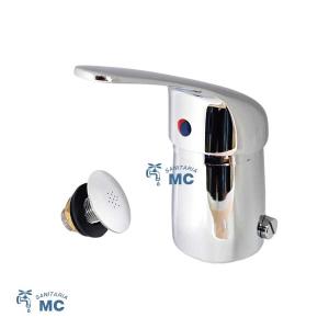 BIDE MONOCOMANDO C/TRANSF. WICO 40MM [CROMADO] (PW)