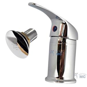BIDE MONOCOMANDO S/TRANSF. SALERNO BAÑO [CROMADO] ML (pfw)