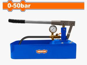 BOMBA MANUAL DE PRUEBA DE PRESION 0–50BAR COBRE WADFOW