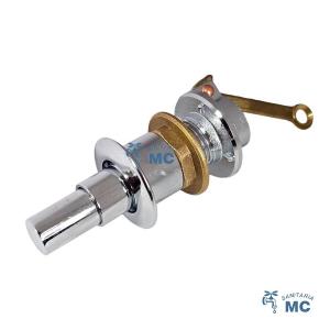 BOTON PULSADOR BRONCE PARA CISTERNA EMBUTIR MAGYA 33