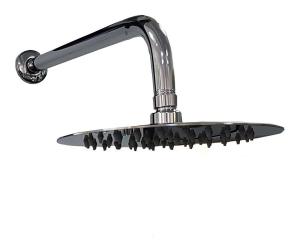 BRAZO CON ROSETA INOX. 20 CM. ARTICULADA ANTICALCAREA 1/2
