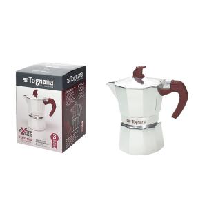 CAFETERA 3 TAZA  EXTRA STYLE TOGNANA V443053MORU