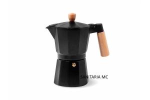 CAFETERA ITALIANA 300ml ALUMINIO [NEGRA]