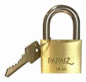 CANDADO PAPAIZ BRONCE 45 MM