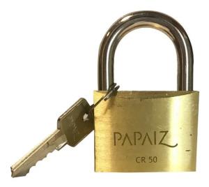 CANDADO PAPAIZ BRONCE 50 MM