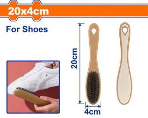 CEPILLO PARA ZAPATOS CON MANGO MADERA 20x4cm WADFOW