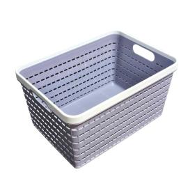 CESTO ORGANIZADOR VARIOS COLORES 30X21.5X16CM PLÁSTICO (PFW)