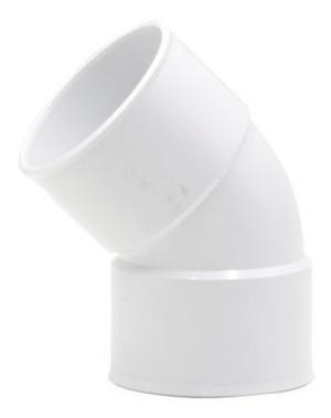 CODO PVC 40MM 45° HH NICOLL (P)