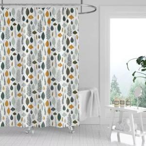 CORTINA BAÑO POLIESTER 180X180 NSHCR 4 OTOÑO