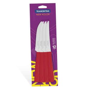 CUCHILLO ASADO NEW COLOR  [ROJO]