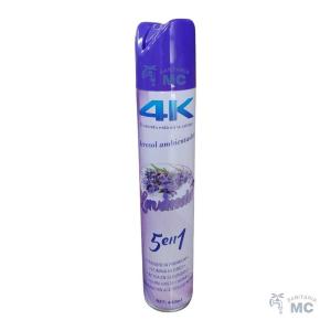 DESODORANTE DE AMBIENTE LAVANDA EN AEROSOL 4K 400 ML (PFW)