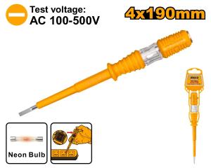 DESTORNILLADOR BUSCA POLO 100-500V 4X190MM INGCO