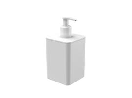 DISP. JABON 350ML 7X7X14 SMILE BLANCO (PFW)