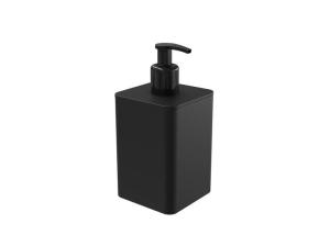 DISP. JABON 350ML 7X7X14 SMILE NEGRO (PFW)