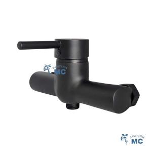 DUCHA MONOCOMANDO BAÑO PALITO [NEGRO] MONTALBO (PFW)