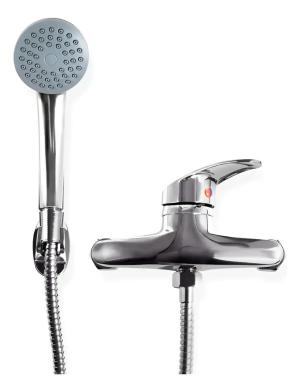 DUCHA MONOCOMANDO ECOFACO 35 [CROMADO]