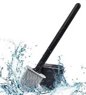 ESCOBILLA DE BAÑO CON CEPILLO DE SILICONA