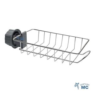 ESCURRIDOR COCINA PARA PICO CROMADO CON GRIS