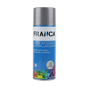 ESMALTE AEROSOL PLATA METALIZADO 400ML REF 1580 FRANCA (PFW)