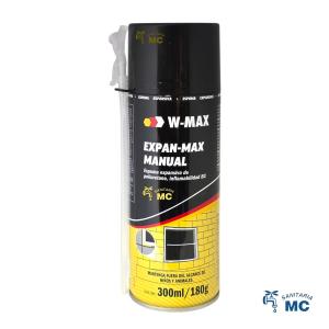 ESPUMA PU POLIURETANO C/CANULA EXPANMAX W-MAX 300ML WURTH