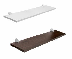 ESTANTES REPISA 1.5 X 20 X 60 CM TABACO/PLATA PRAT-K