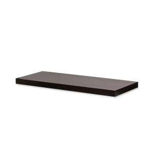 ESTANTE REPISA FLOTANTE TENDENZA 4 X 25 X 60 TABACO C/ACC