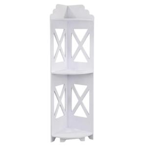 Esquinero de baño 3 estante - BLANCO