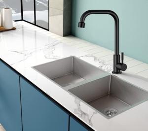 GRIFO MESA AC.INOX.NEGRO PICO U