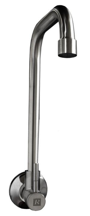 GRIFO PARED AC. INOX. PALITO