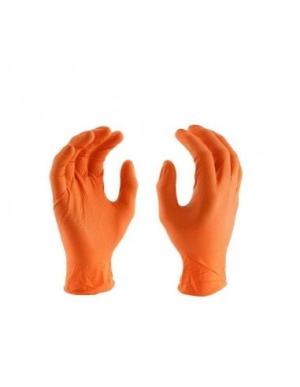 GUANTES LYSS DE LATEX NARANJAS