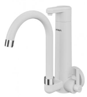 Grifo con filtro Lagune Vitalite pared blanco