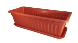 JARDINERA CON PLATO 60 X 21 X 15