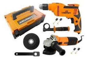 KIT AMOLADORA 720+TALADRO 650W-LUSQTOFF(PFW)