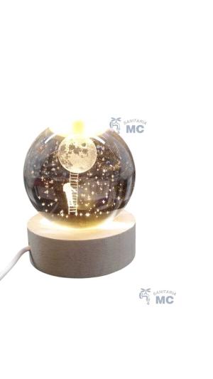 LAMPARA ESFERA DE CRISTAL 6 cm (PFW)