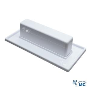 LLANA PLÁSTICA CHICA 8X16cm P/TEXTURA LISA BLANCA FAMASTIL