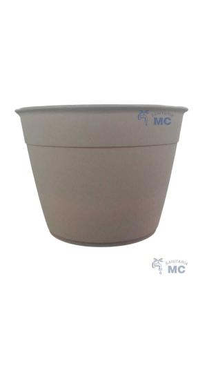 MACETA SIMIL MADERA 28X22 NUDE (PFW)