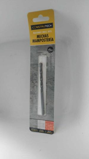 MECHA PARA MAMPOSTERIA 6,0MM CONSTRUTECH (pfw)