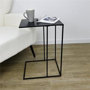 MESA AUXILIAR 40X30X58CM METAL NEGRO