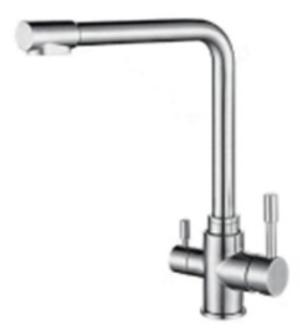 MONOCOMANDO COCINA ACERO INOXIDABLE SATINADA P/ FILTRO WICO