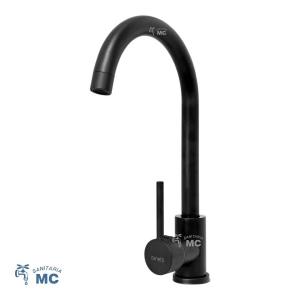 MONOCOMANDO MESADA TAU 35 AC INOX PALITO [NEGRO] (PFW)