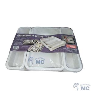 ORGANIZADOR DE CAJONES INDIVIDUALES (3 PZS) 29x22x5cm (PFW)