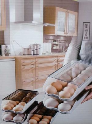 ORGANIZADOR HUEVOS PLASTICO COCINA ACRICLICO