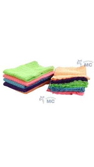 PACK 5 PAÑOS DE MICROFIBRA 30 X 30 CM. (PFW)